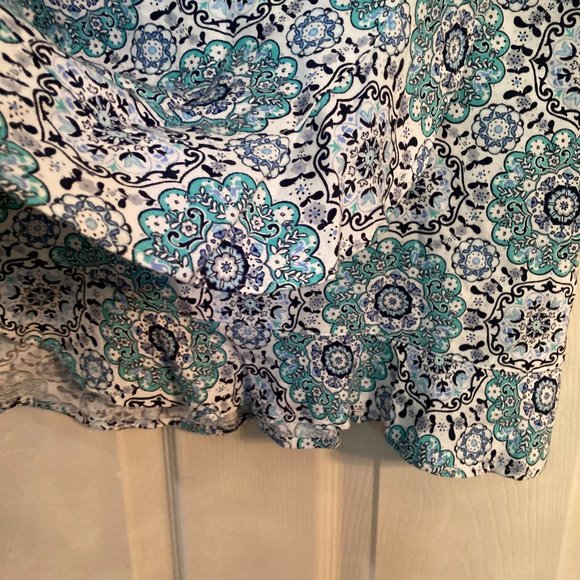 Loft Linen Blend Wrap Skirt - NWT - Picture 3 of 10